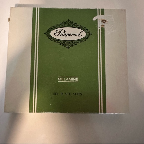 Vintage pimpernel melamine placemats, set of 5 - Picture 1 of 11